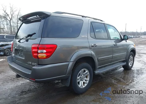 2003 Toyota Sequoia Limited V8 from USA, damaged, VIN 5TDBT48A13S165772